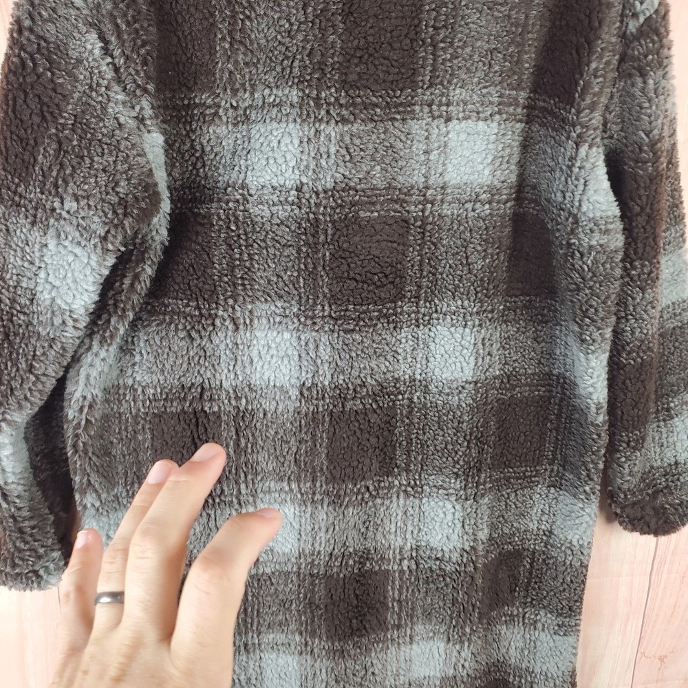 Toad & Co Sespe Crombie Jacket Sz Medium Sherpa Pile Coat NEW NWT - Picture 12 of 14